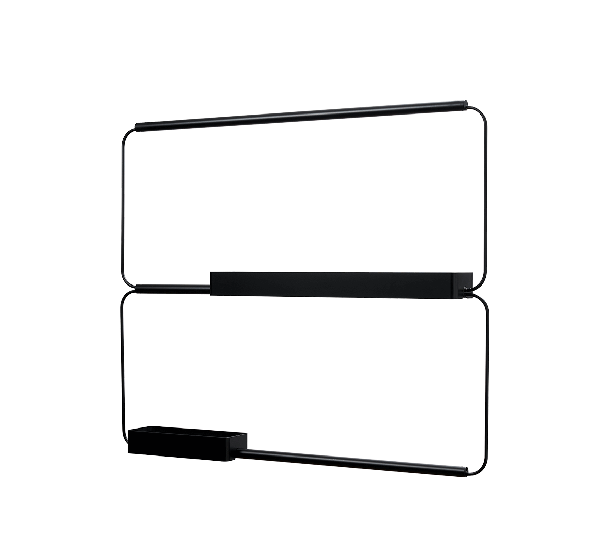 Ex.T Nudo Подвесная или настенная модульная система nudo-nero_2 - Вид №1