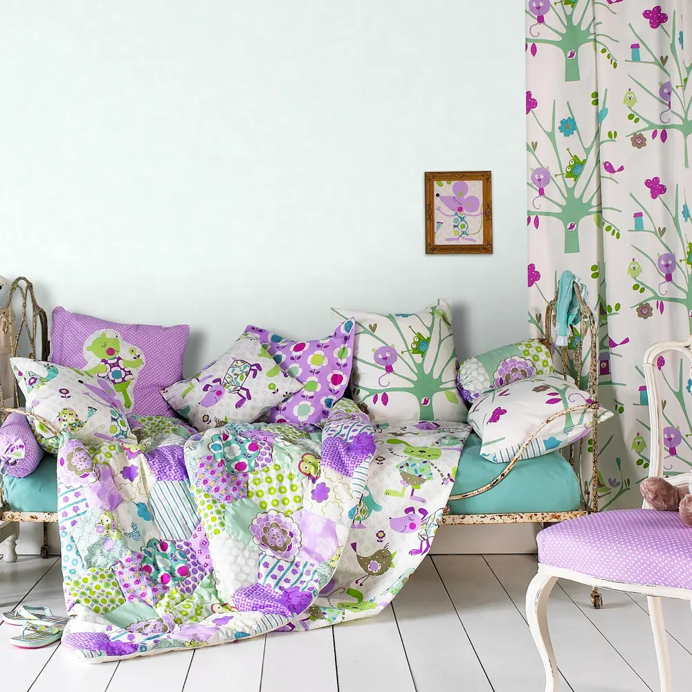 Обои флизелиновые Erismann Бабочки зеленые 1.06 м ЭР60671-06 STLM-2076408 - Вид №2