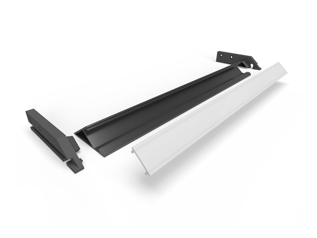 Внешний светодиодный профиль для баз Metalarredo KONEO ARCH-00053146 - Вид №1