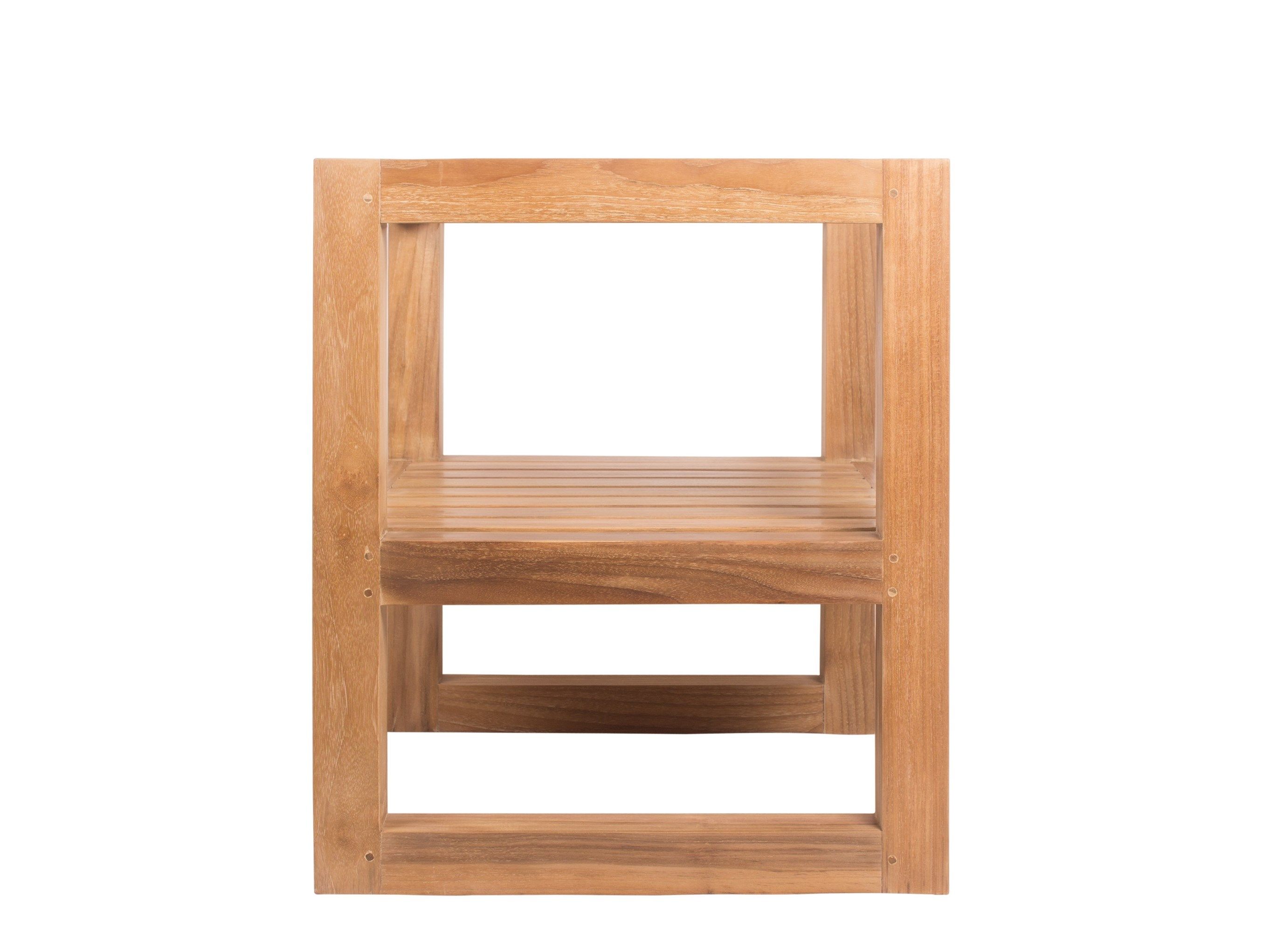 Садовое кресло из тикового дерева с подлокотниками Il Giardino di Legno Boxer ARCH-00076664 - Вид №2