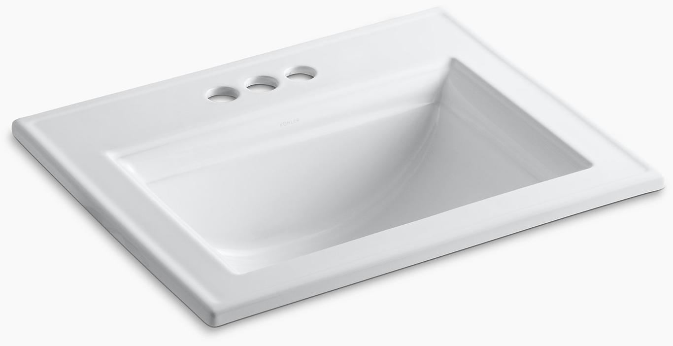 K-2337-4-47 Накладная раковина на столешницу  прямоугольная Kohler  - Вид №1