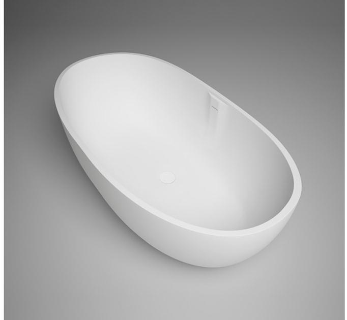 Blu Bathworks® Отдельностоящая овальная ванна цвета blue ∙ stone ™ Azure Bt0304n17 - Вид №2