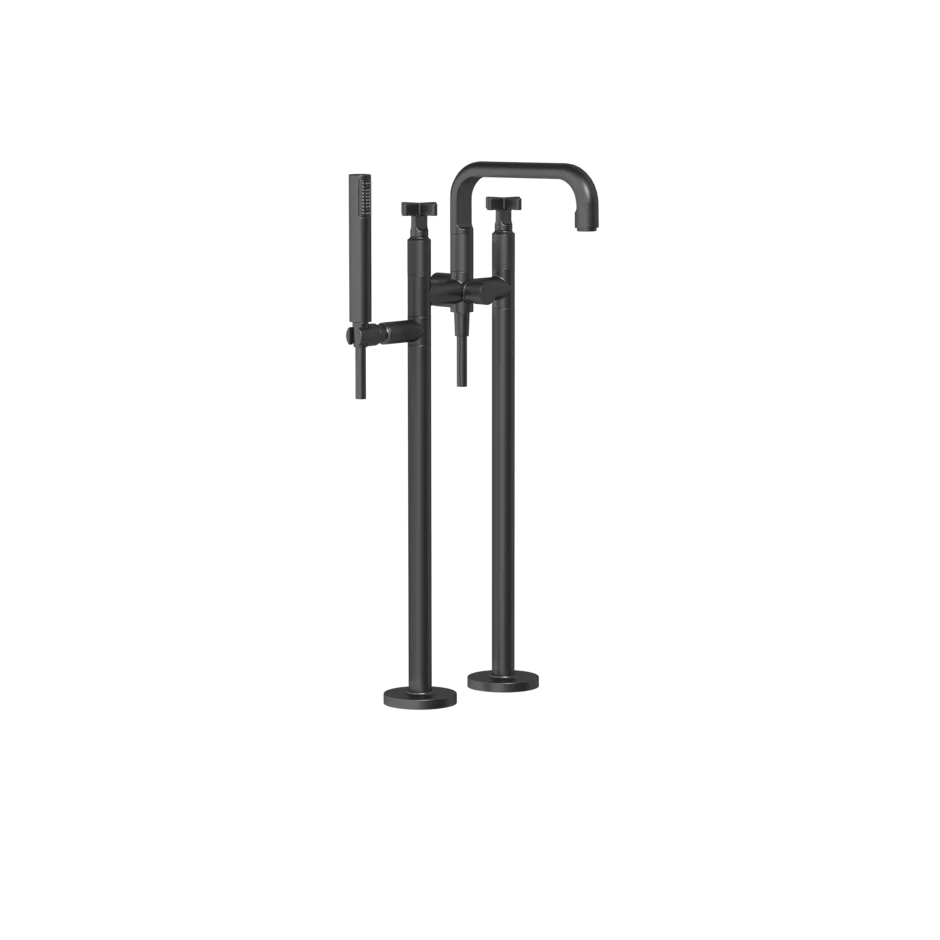 Смеситель для ванны 58129 299 Gessi Inciso МАТОВО-ЧЕРНЫЙ 58129299