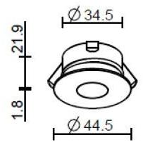 Brillamenti Встраиваемый алюминиевый светодиодный светильник Spot sun-id-1353914 - Вид №16