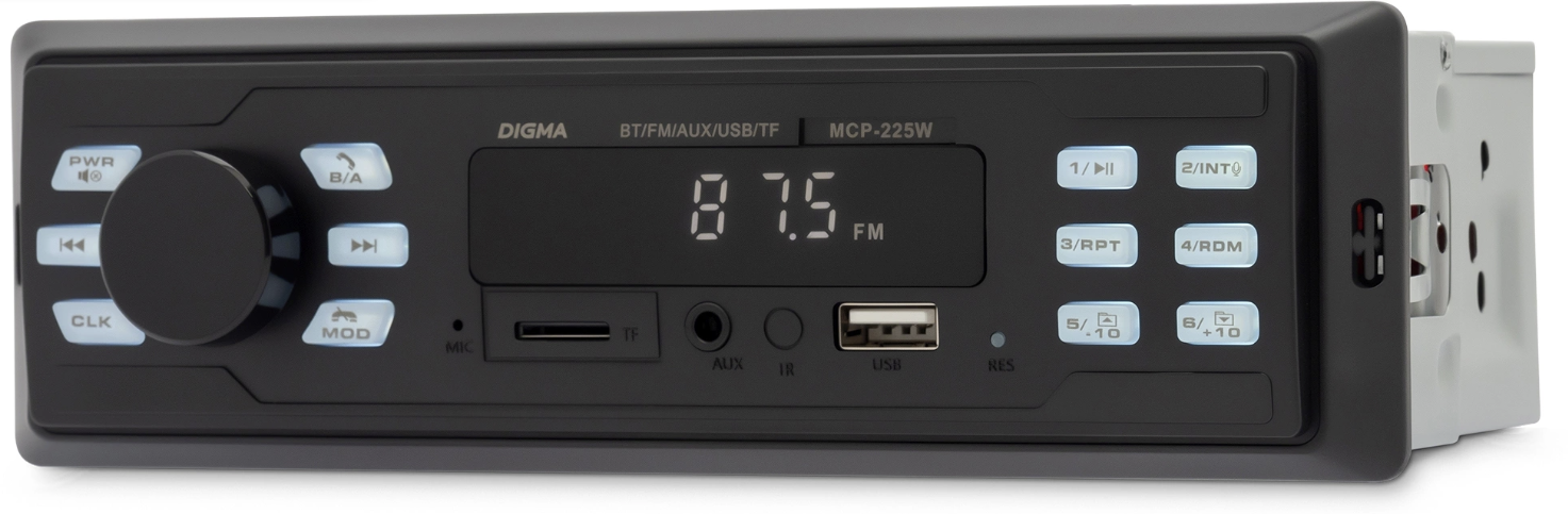 5633267 Автопроигрыватель Digma MCP-225W STDN-0136142 - Вид №2