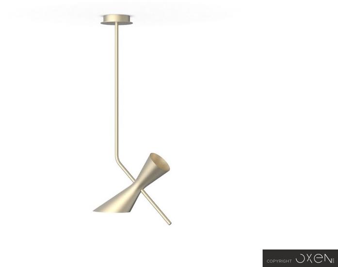 NEXO LUCE Светодиодный подвесной светильник из стали Oxen pendant lamp 7008a1 - a5 - Вид №4