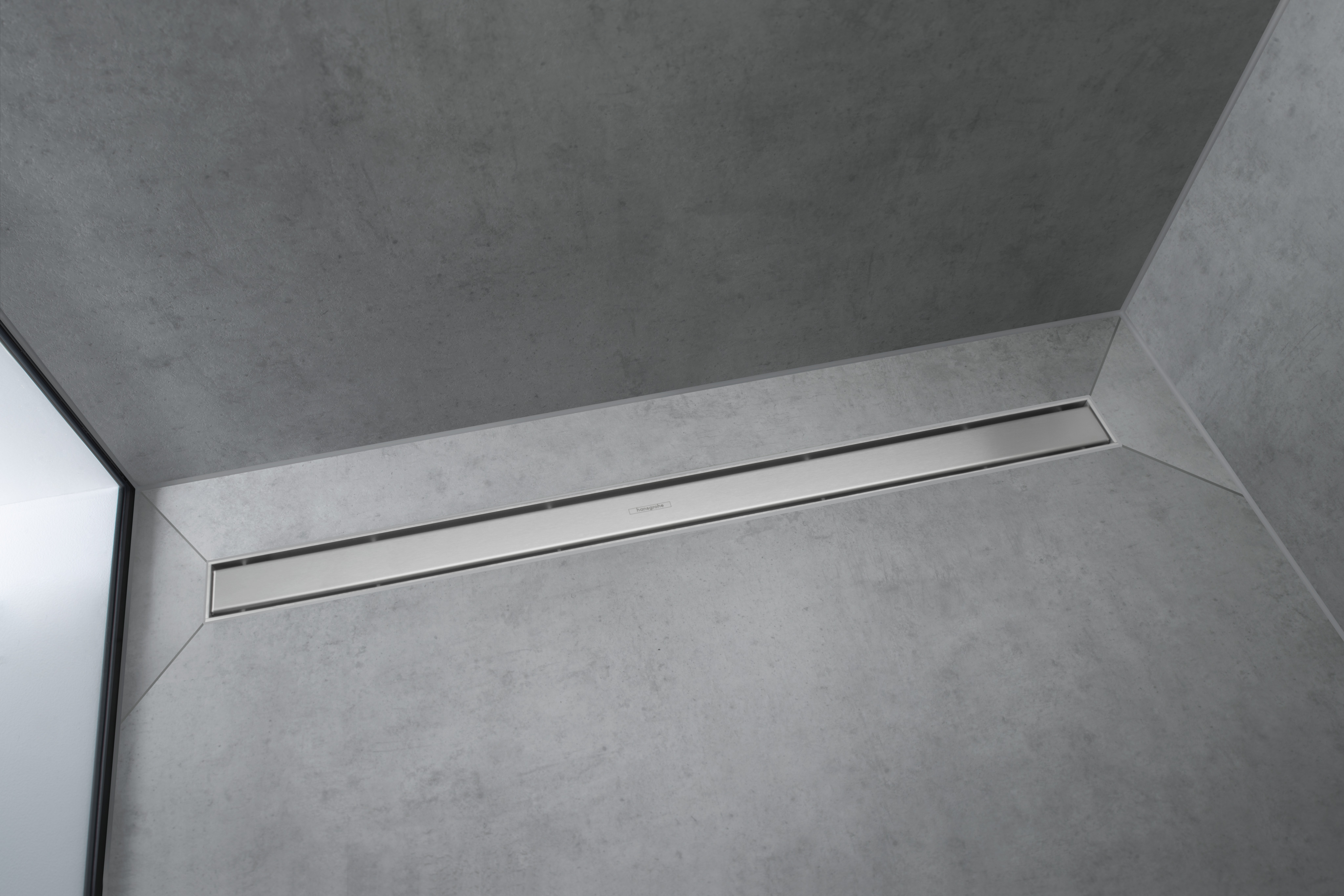 56038800 RainDrain Match Finish набор трап для душа 800 с регулируемой по высоте рамой Hansgrohe  - Вид №3