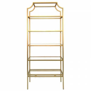 Стеллаж открытый золото удлиненный "Восток" FOR MISS  263946 Золото