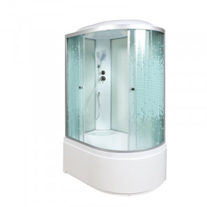 B90S LED BLACK Душевая кабина DETO Серия В