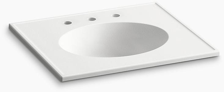 K-2791-8-G82 Накладная раковина на столешницу  прямоугольная Kohler  - Вид №1