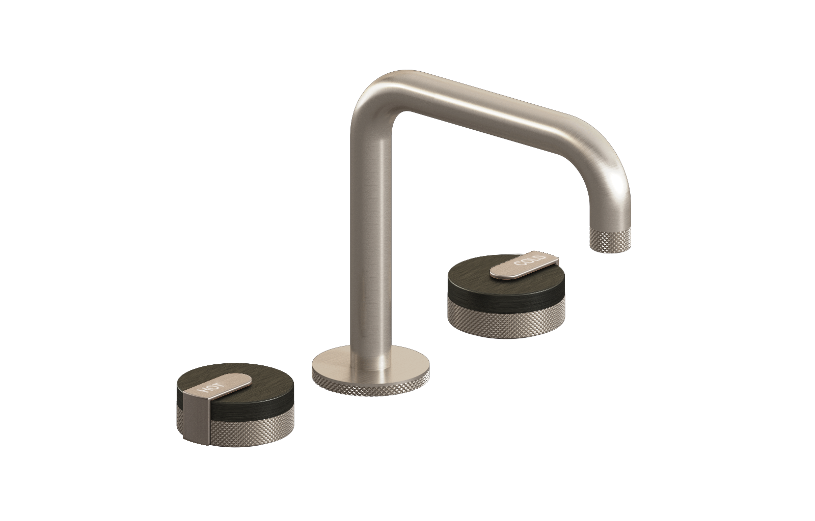 E-11511-R1BOX-L1SN-BNi Смеситель для умывальника на 3 отвертия GRAFF MOD+