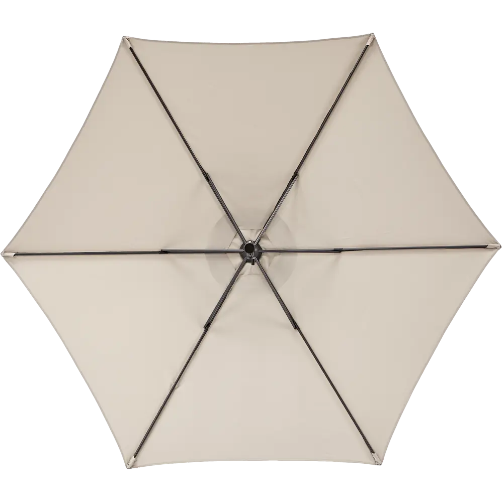 Садовый зонт Santreyd Polar с шестигранным куполом 2.6 м бежевый 82232842 STLM-0960158 - Вид №2
