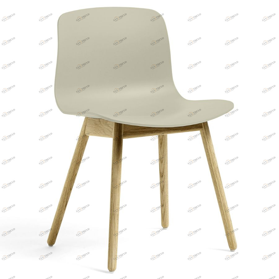 Стул AAC12, светло-зеленый с ножками из лакированного дуба Hay 932371