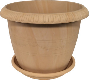 101-3 Горшок цветочный Le Jardin d=15 1.6 Л. Мр золотой Цветочная коллекция