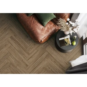 Глазурованный керамогранит Alma Ceramica Living Wood 44 15.1x60.2 см 1.82 м² матовый цвет коричневый