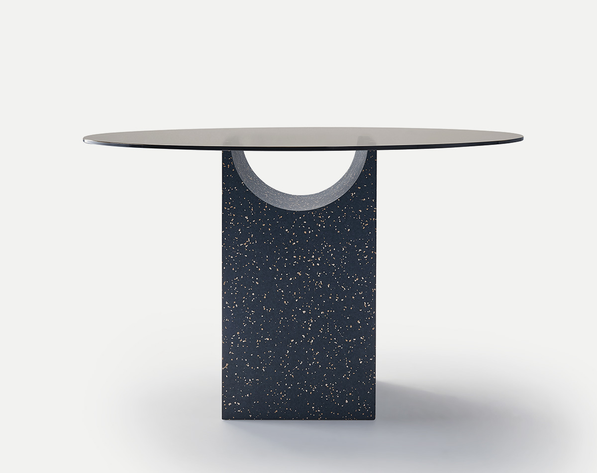 095463 Круглый стол IQ/стекло SANCAL Vestige - Вид №3