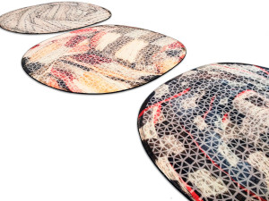 Ковер с органической формой