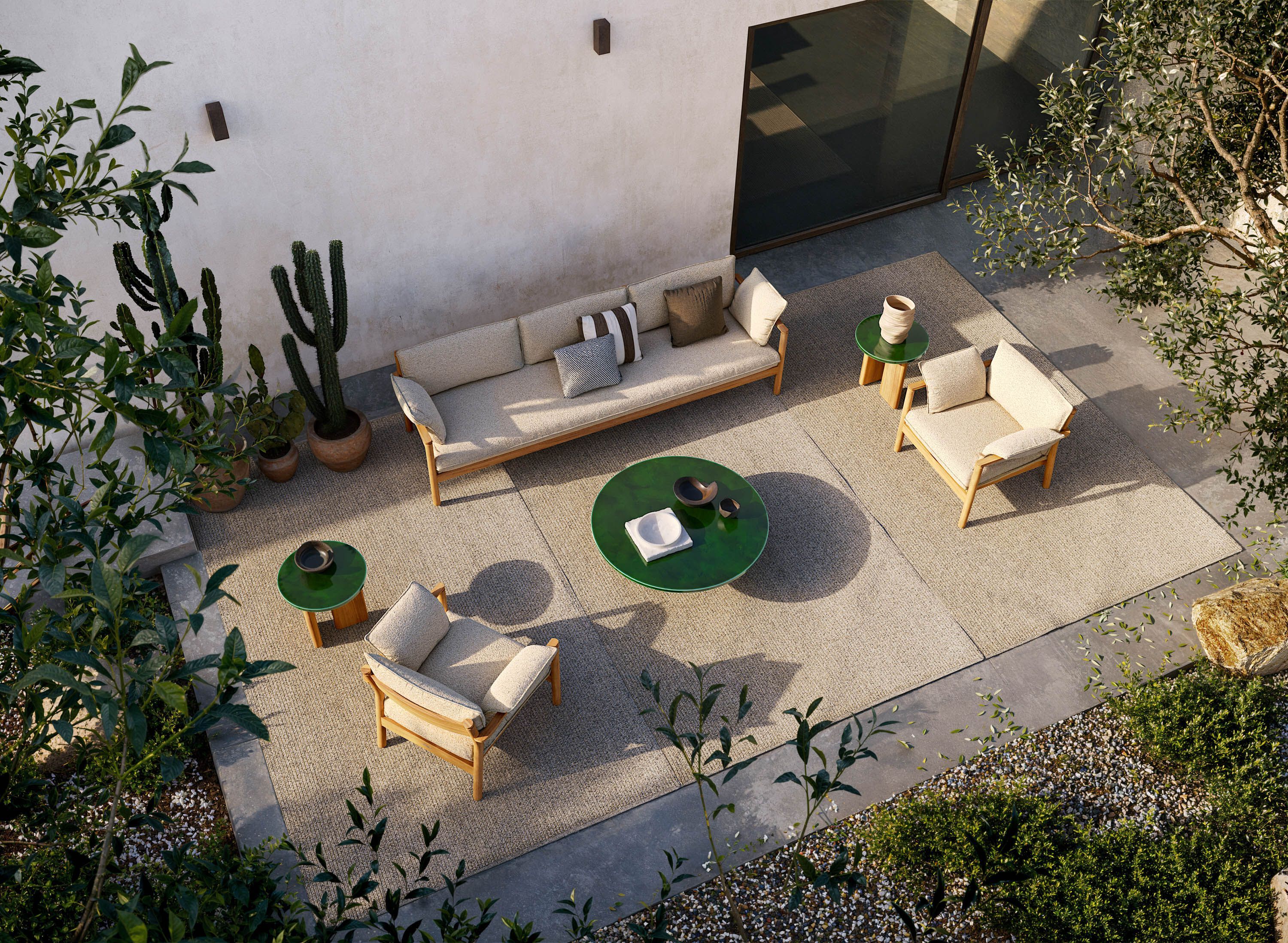 2-местный тканевый садовый диван Atmosphera Панама ARCH-00041755 - Вид №5