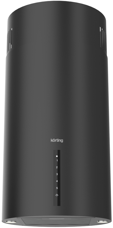 KHA 39970 N Cylinder Вытяжки / островная, 38 см, черный Korting Santreyd  - Вид №1