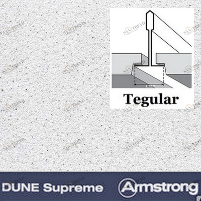 Потолочная плита Armstrong Dune Supreme Tegular 600х600х15мм Armstrong (Великобритания) 7483