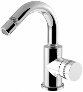 Rubinetteria Giulini Смеситель для биде, однорычажный, с регулируемым изливом Deluxe - myring Fmr0087adl