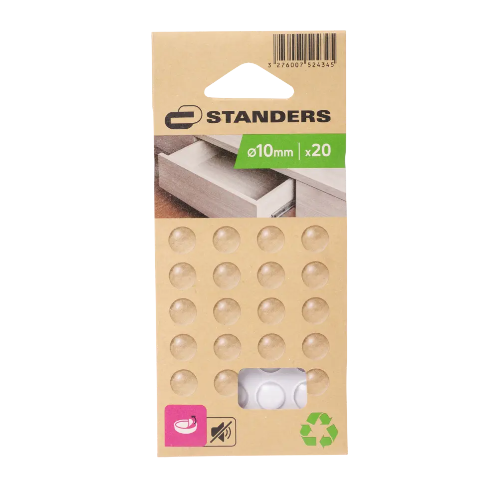 Накладки Standers 10 мм, ПВХ, 20 шт STLM-2071651 - Вид №3