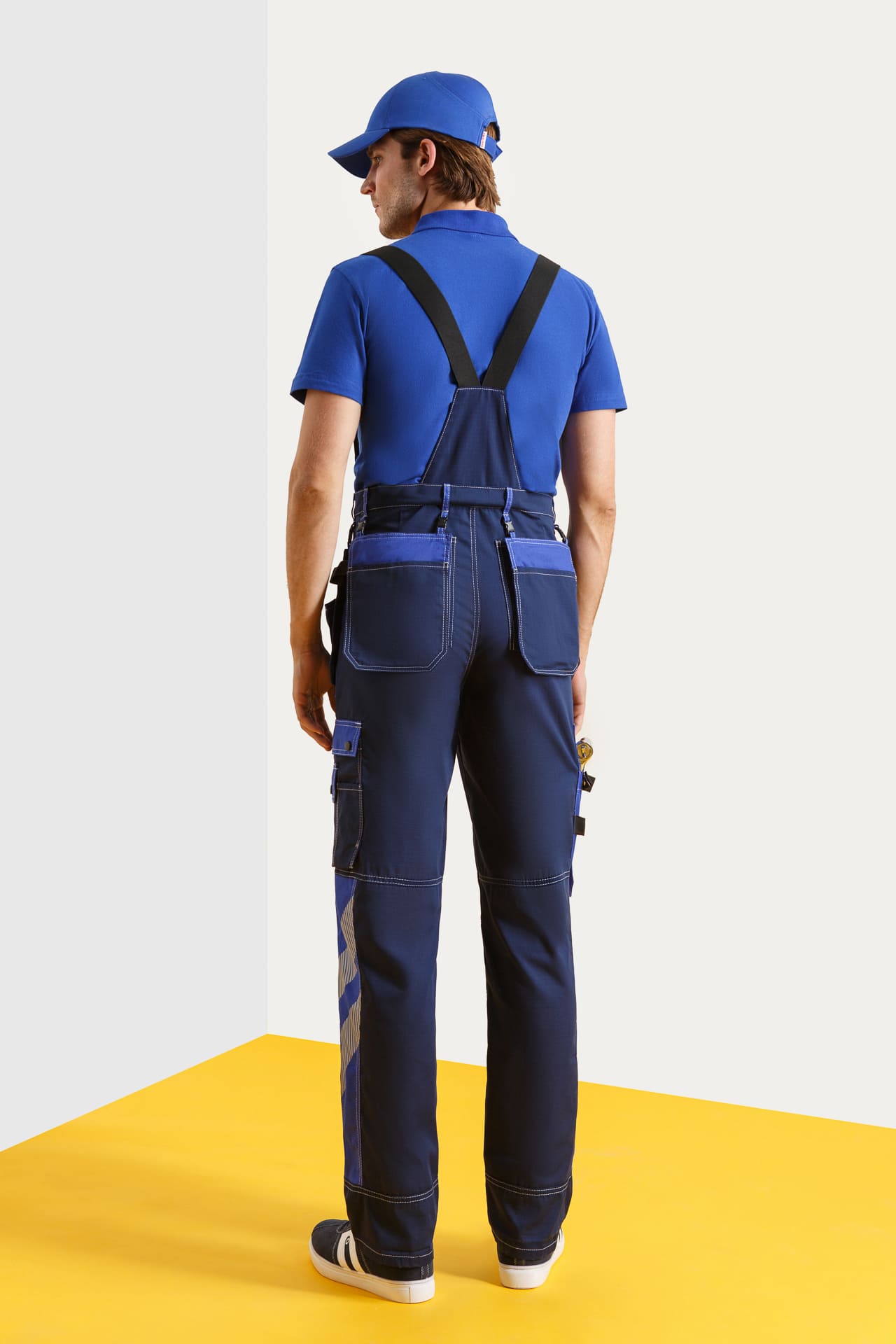 68811 Костюм "Прогресс" темно-синий с васильком  Летняя спецодежда  размер 56-58/182-188  - Вид №10