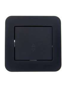 ASTI Выключатель проходной чёрный бархат