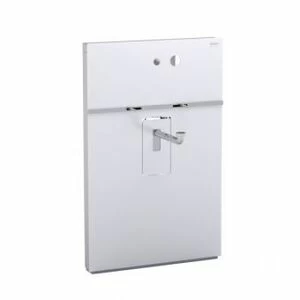 Сантехнический модуль Geberit Monolith 131.043.SI.1 для подвесного умывальника,стекло белое