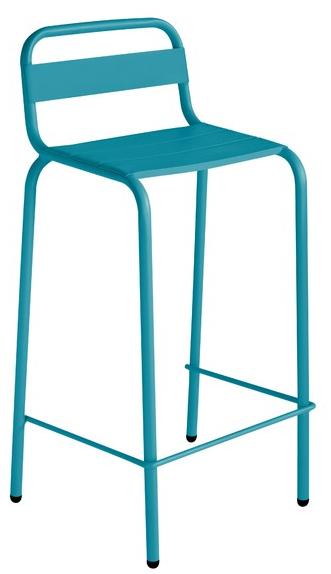 iSimar Табурет садовый алюминиевый со спинкой Barceloneta 8024 / 8007 - Вид №2