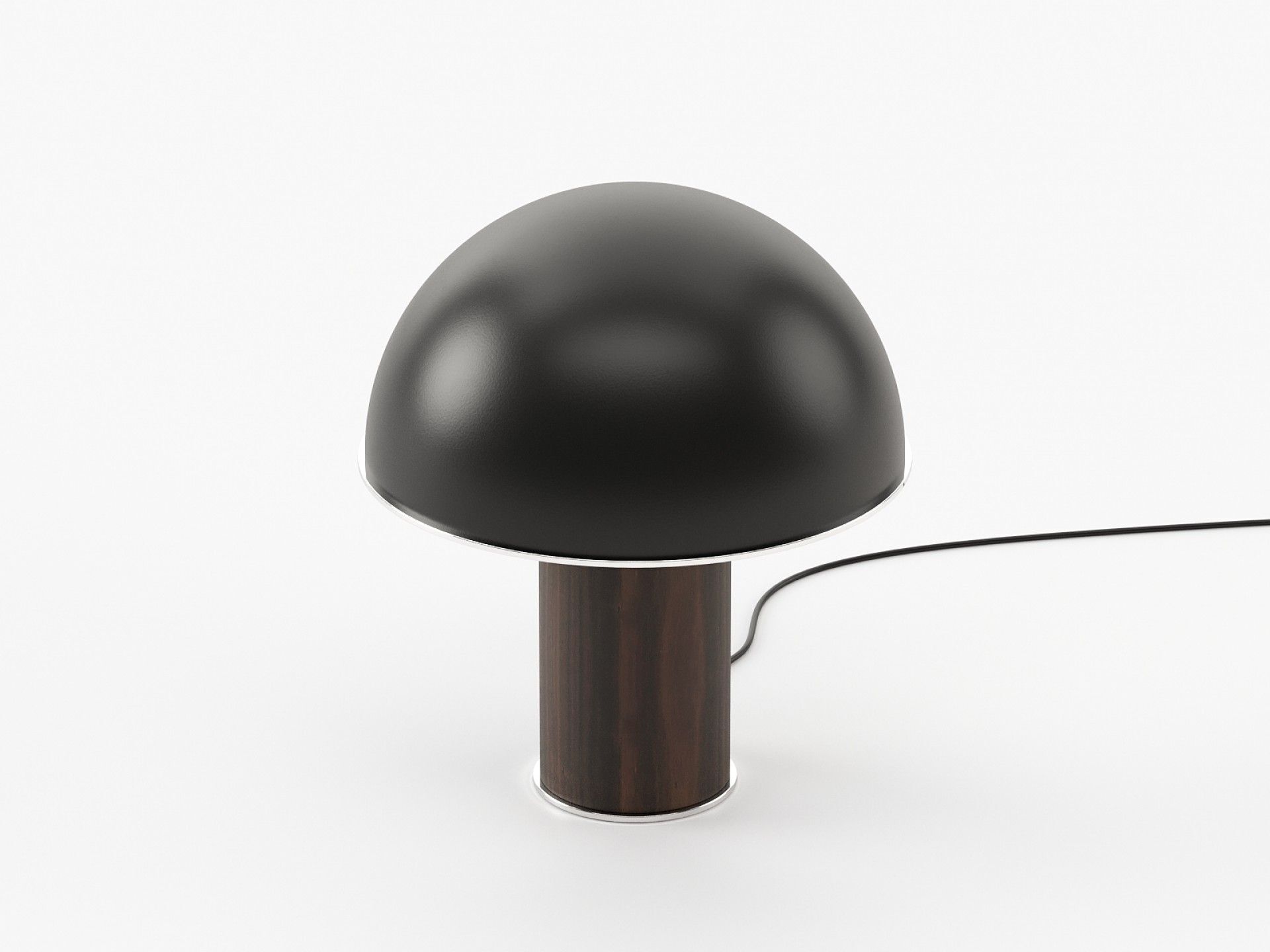 Деревянная и металлическая настольная лампа Laskasas FRANKLIN ARCH-00005887 - Вид №1