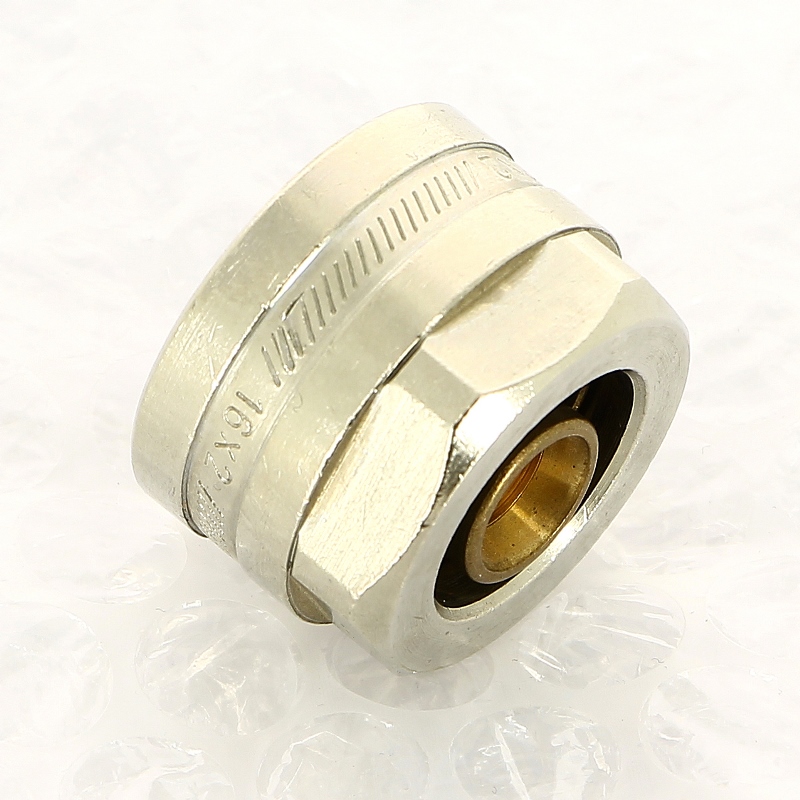 Соединитель (евроконус) для металлопластиковой трубы обжим HENCO 16х3/4" EK16 - Вид №2