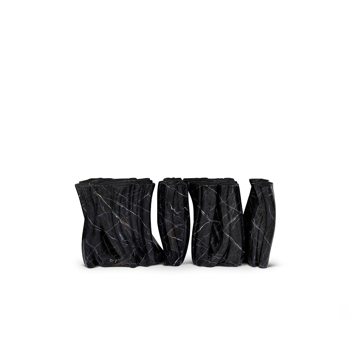 Консоли Monochrome Faux-Marble Console Covethouse BOCA DO LOBO 