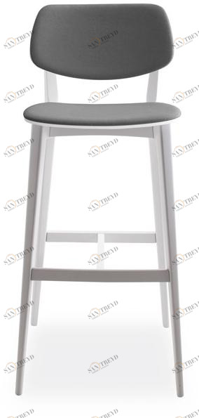 Billiani Высокий табурет из ткани со встроенной подушкой Doll 556