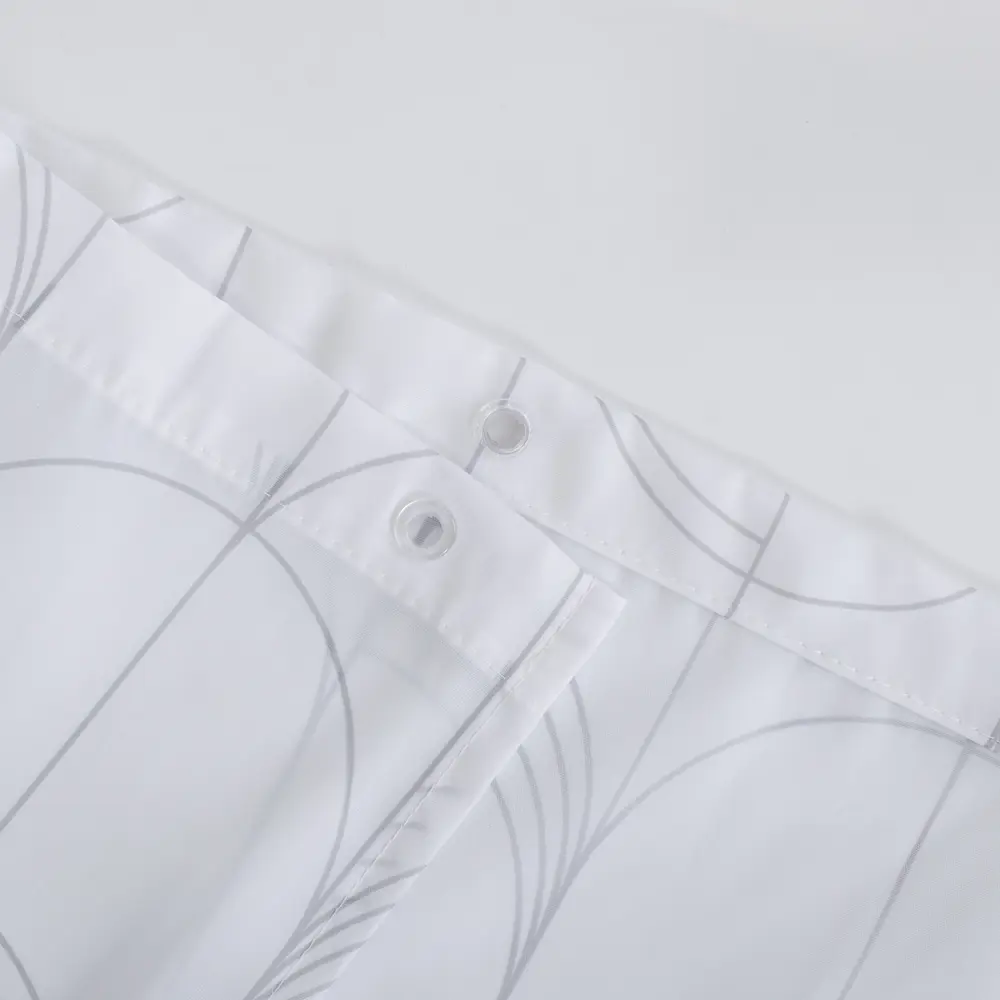 89380331 Штора для ванной Iddis Rich White LM10P18i11 200x180 см полиэстер цвет белый STLM-1566034 - Вид №4