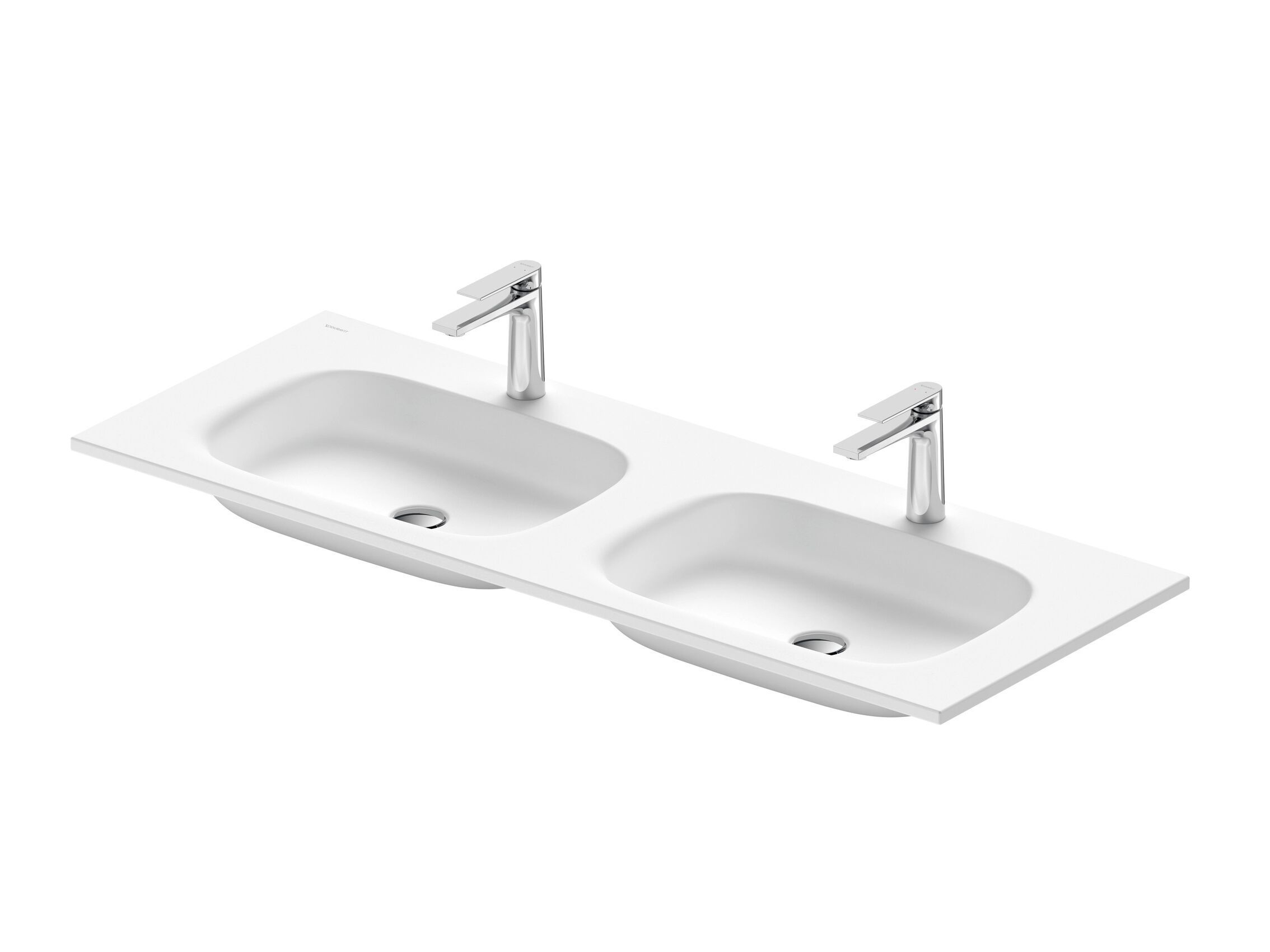 Керамическая раковина с двойным прямоугольным полукругом Duravit Sivida ARCH-00049749