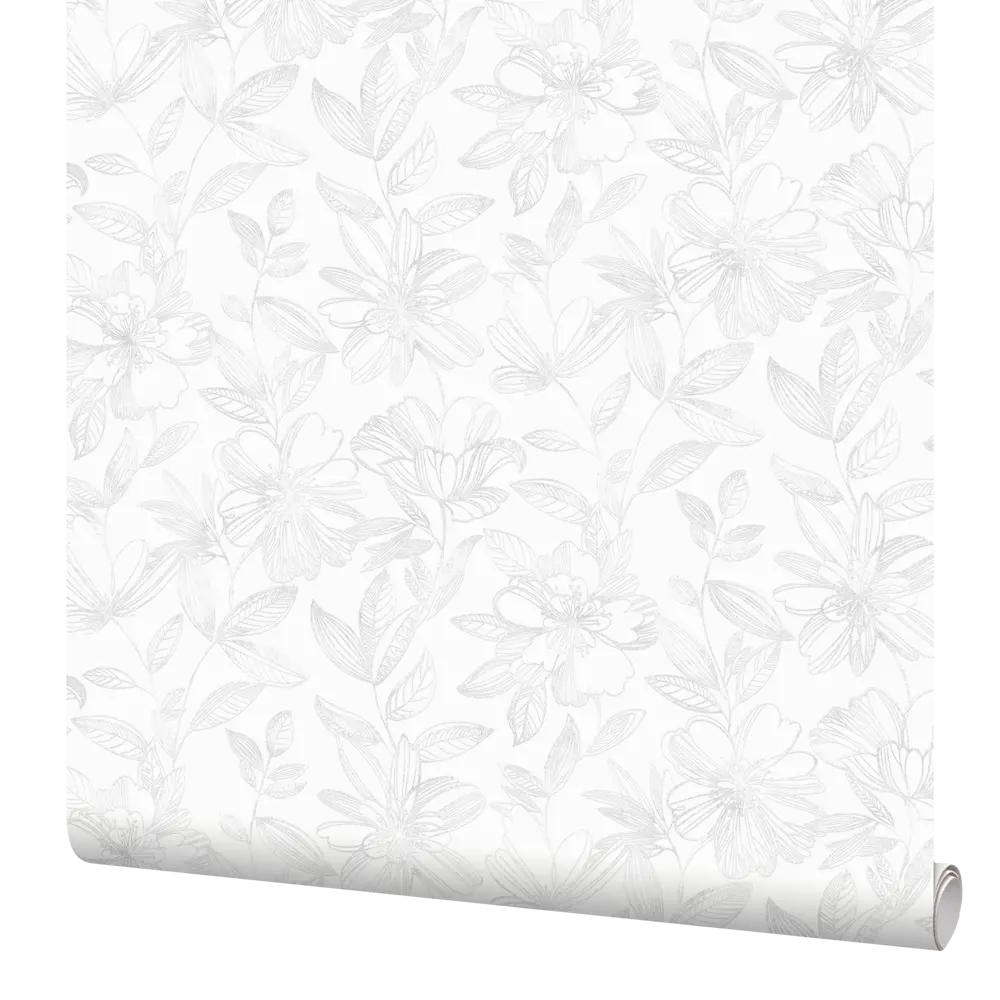 Обои флизелиновые Erismann Anika белые 1.06 м 60216-04 STLM-2010132