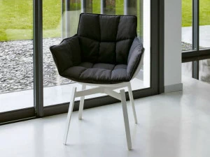 B&B Italia Стул с обивкой и подлокотниками Husk