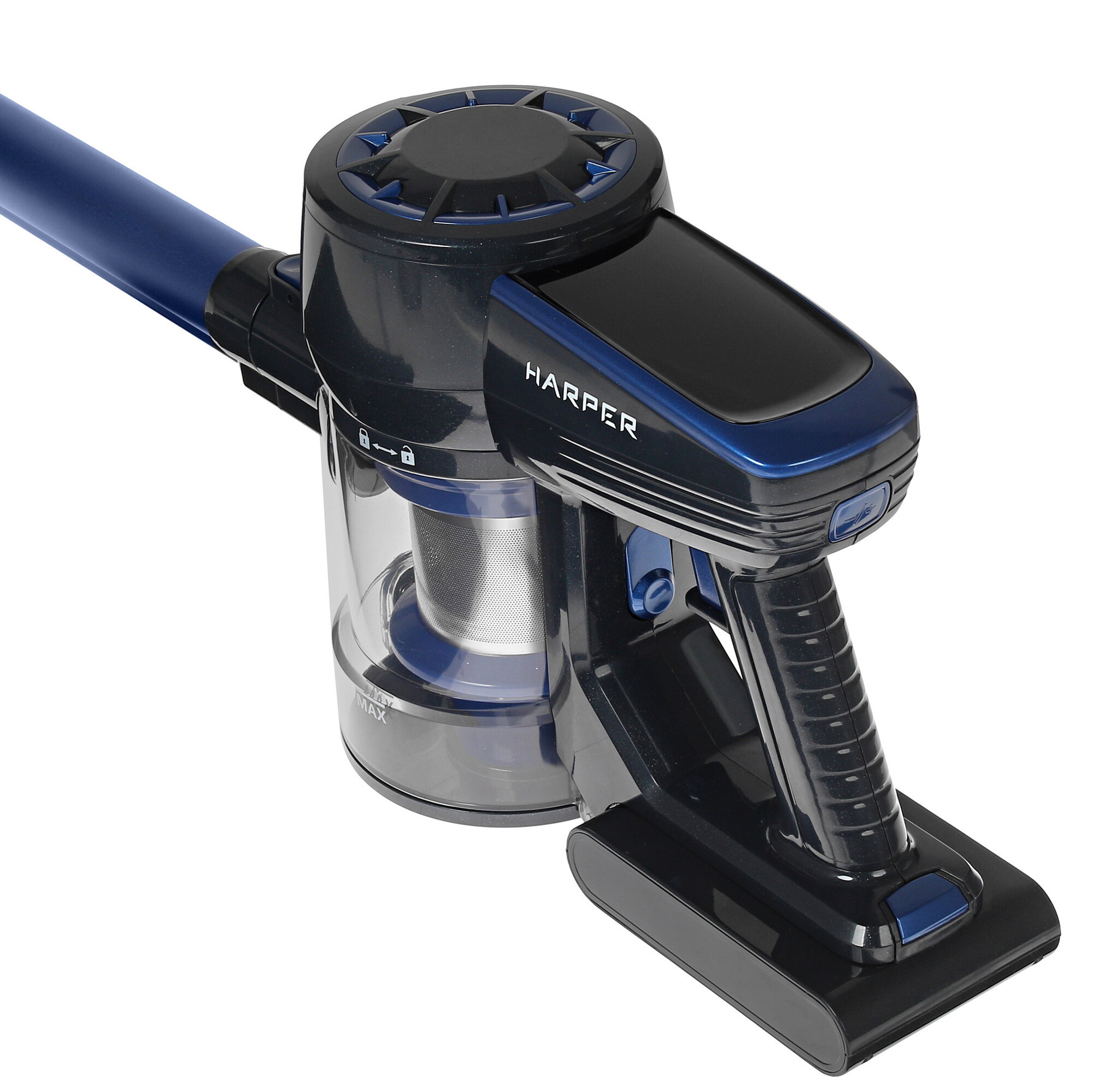 5354467 Пылесос вертикальный   Harper HVC-VR02  синий STDN-0019887 - Вид №4