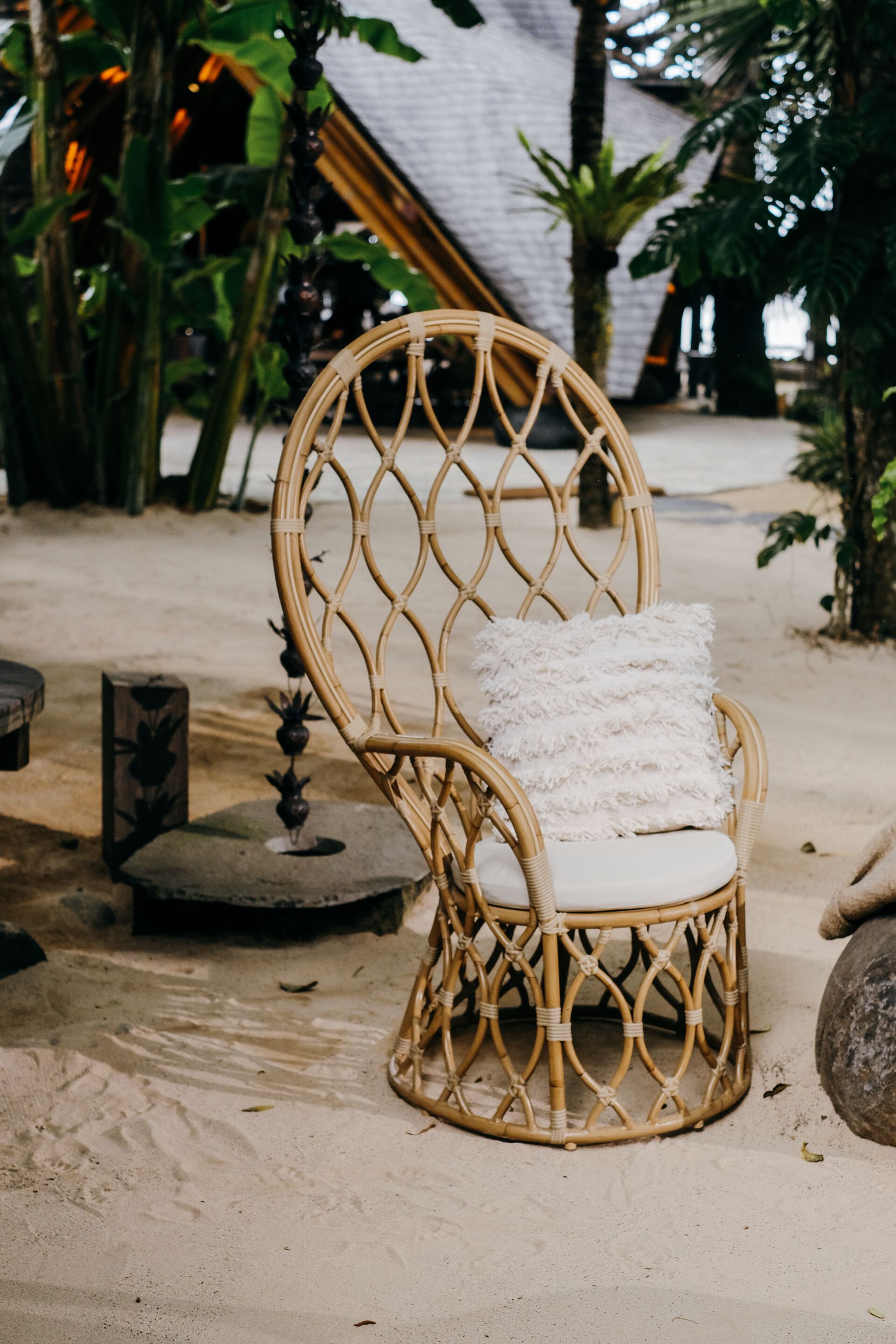 Садовое кресло из синтетического волокна с высокой спинкой cbdesign Agadir ARCH-00015956 - Вид №8