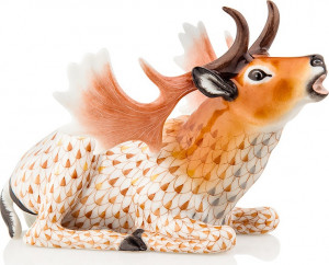 10623462 Herend Фигурка 9,5см "Олень" Фарфор