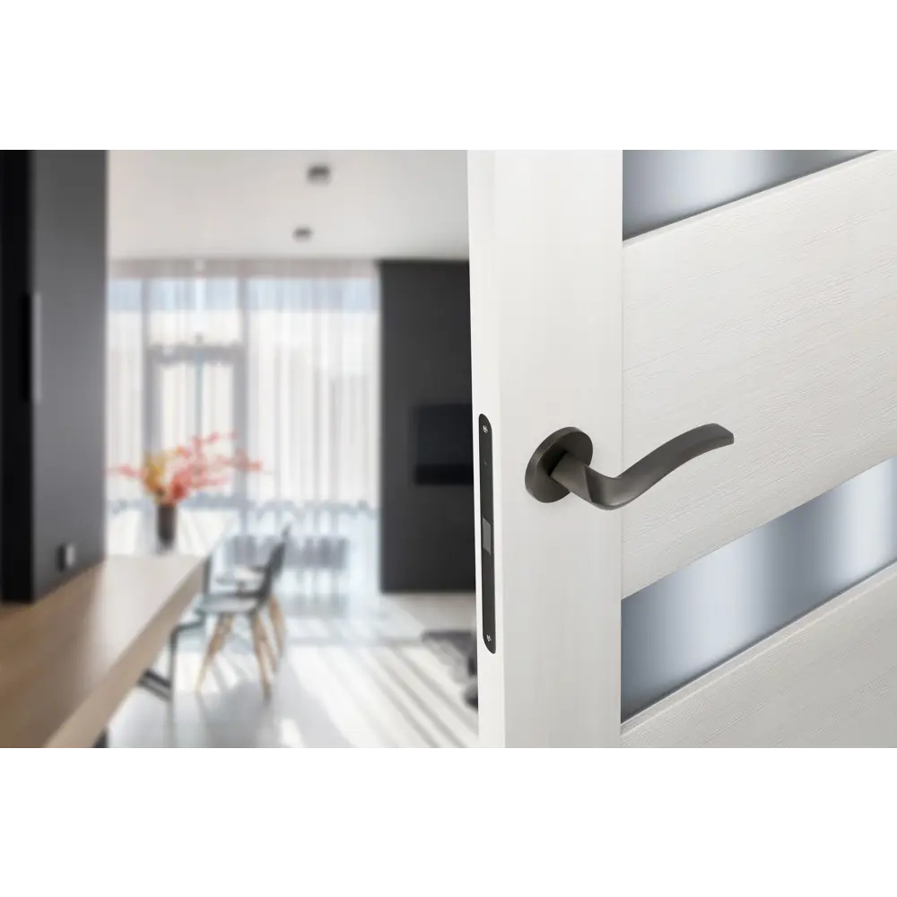 Дверные ручки Edson EDS-88H-R2 в цвете графит 85169310 STLM-0059363 - Вид №5