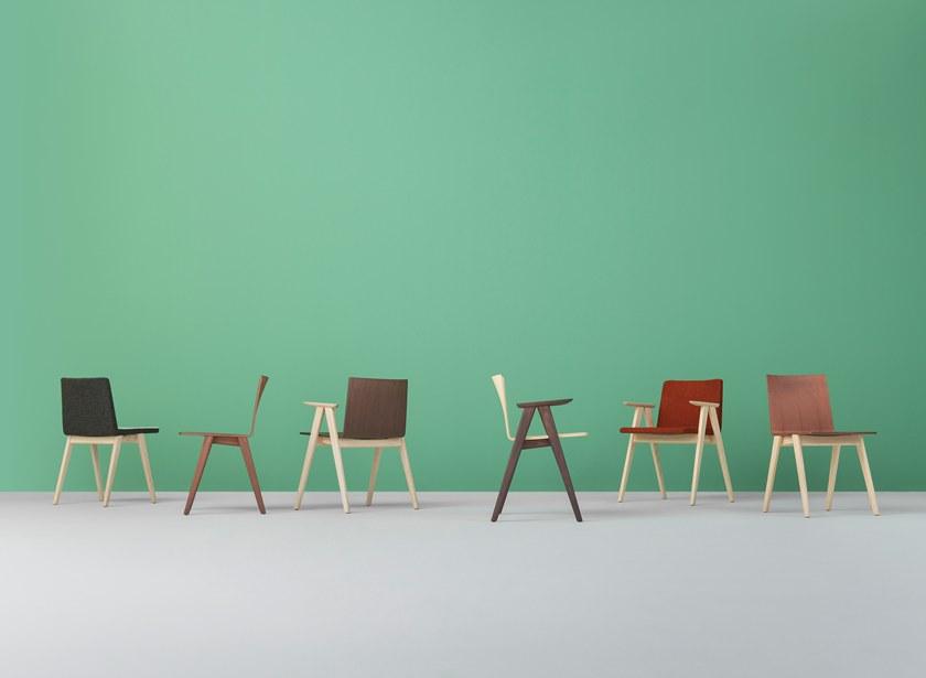 Pedrali Стул для ресторана из стали и дерева Osaka metal 5711 - Вид №6