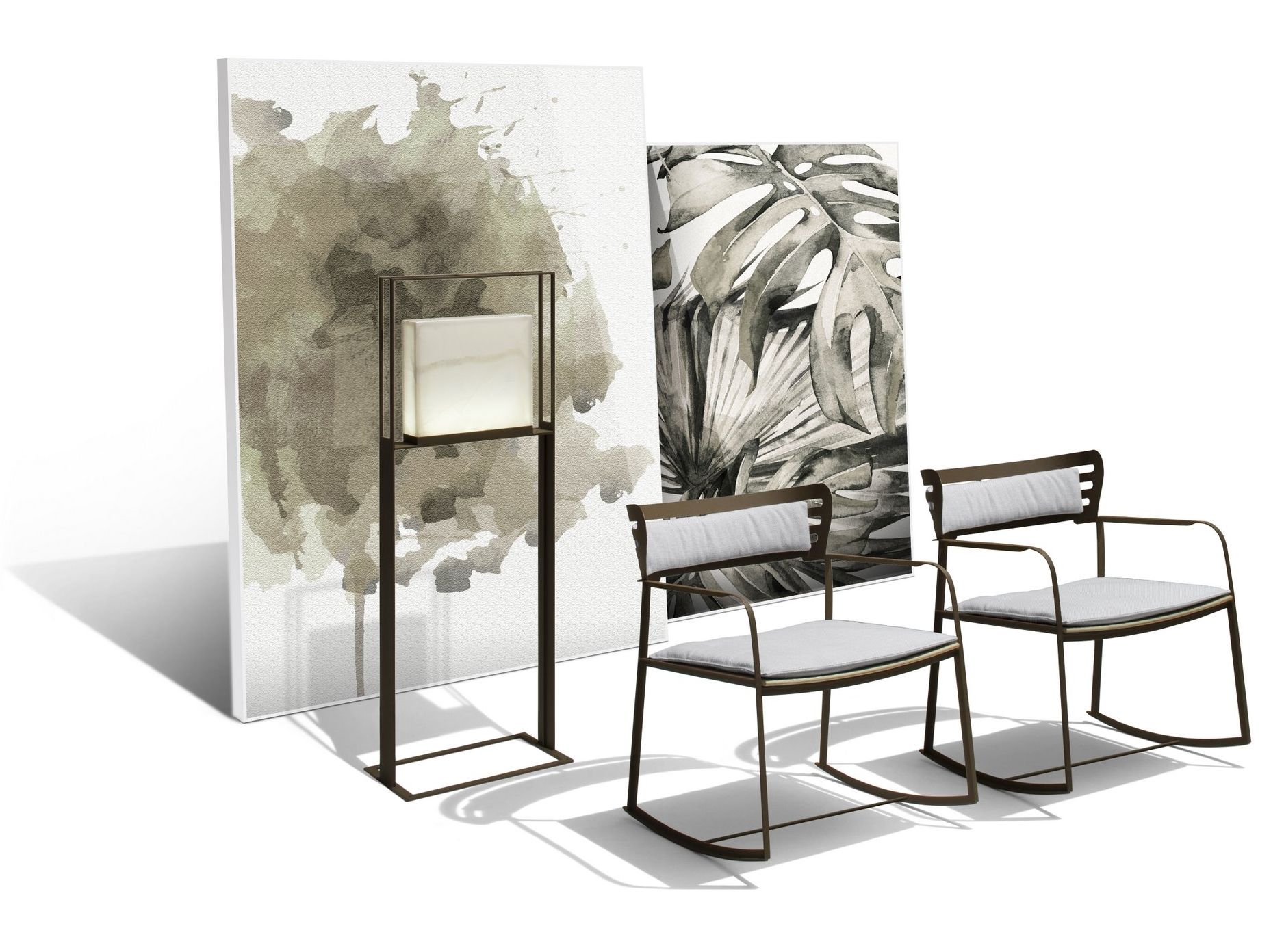 Кресло-качалка для сада Giorgetti ARCH-00038568 - Вид №4