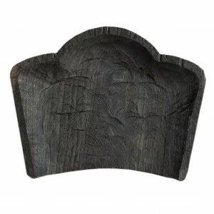 Тарелка "Плато ошта" Чёрный FUGA ECO WOOD 123560 Чёрный