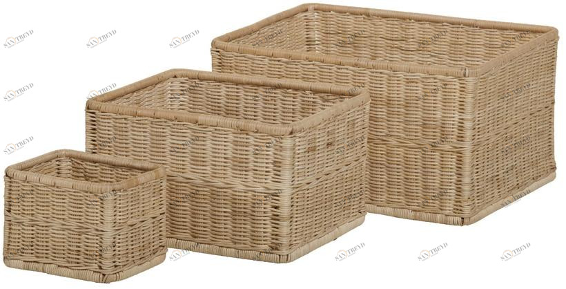 Kok Maison Контейнер из ротанга Vannerie B18n