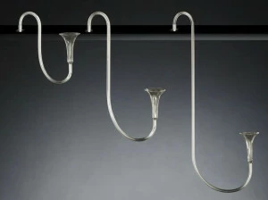 VGnewtrend Настенный подсвечник из дутого стекла