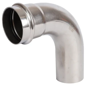 Угол однораструбный Rommer 54 мм 90 градусов ВПр-НПр нержавеющая сталь