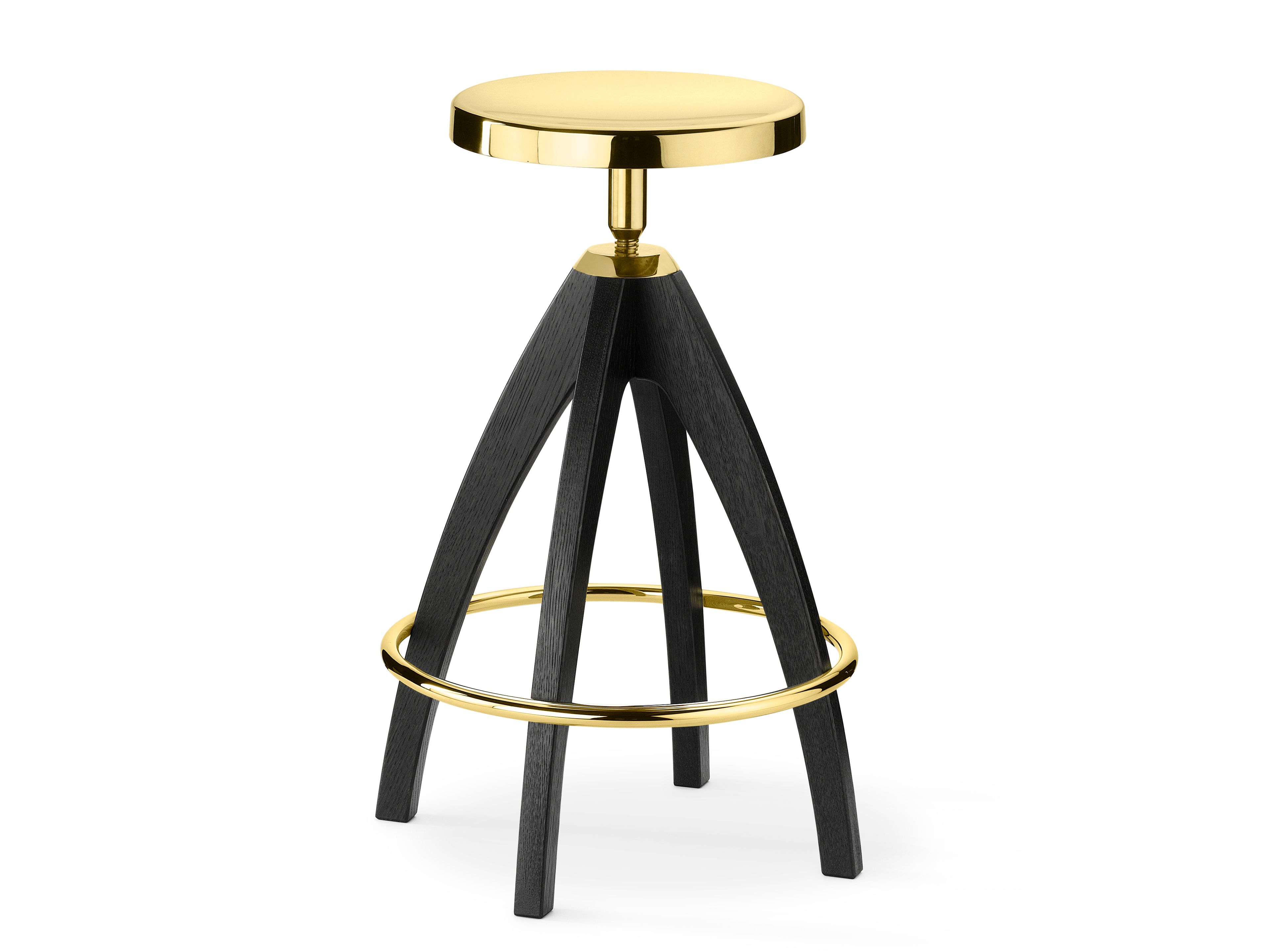 Регулируемая высота латунь высокий стул GHIDINI1961 LEPORELLO SENIOR ARCH-00081743 - Вид №4