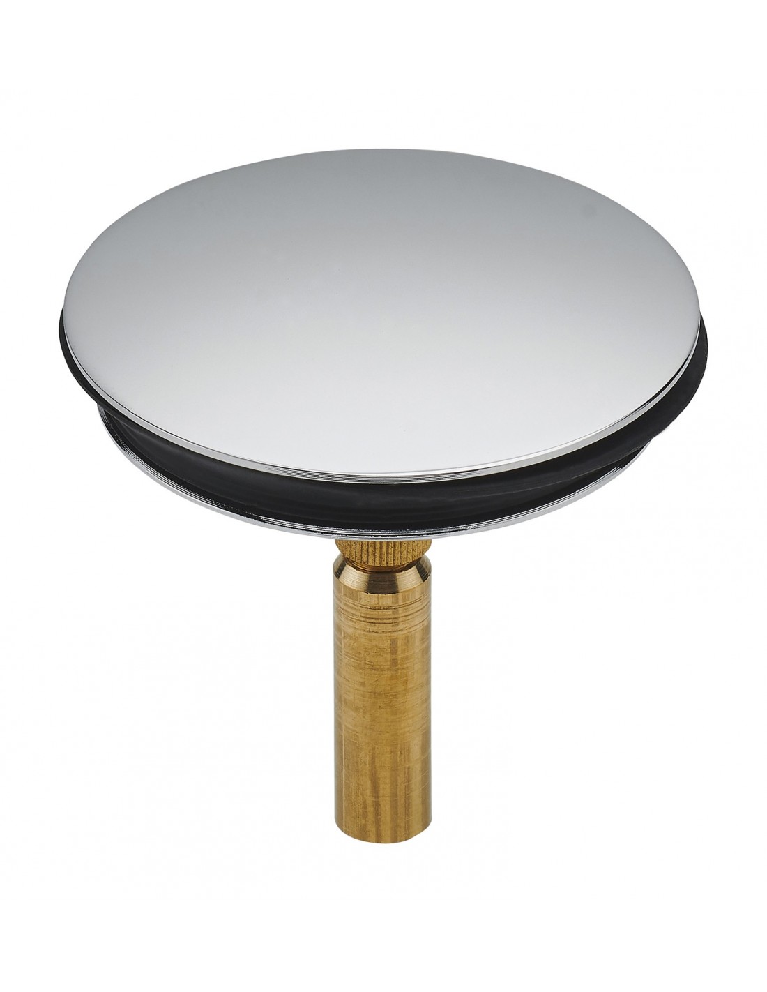 042300 000 01  Всплывающий клапан для ванны, Д. 44 мм, латунь Valentin Хром 